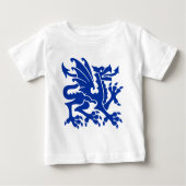 Heraldic Dragon 01 - Navy Blue (Voorkant)