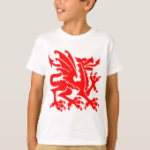Heraldic Dragon 01 - Red T-shirt (Voorkant)