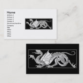 Heraldic Dragon Visitekaartje (Voorkant / Achterkant)