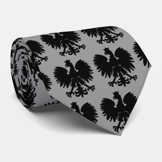 Heraldic Eagle Stropdas (Opgerold)