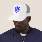 Heraldic Lion 01 - Blue Trucker Pet (In situ)