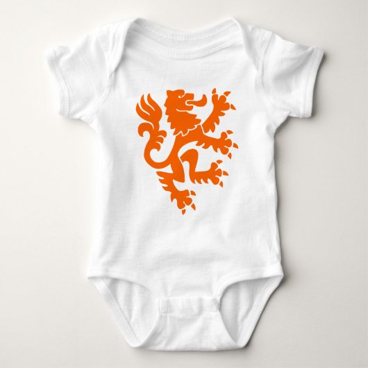 Heraldic Lion 01 - Oranje Romper (Voorkant)