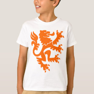 Heraldic Lion 01 - Oranje T-shirt