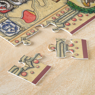 Heraldic Map of the Known World Legpuzzel