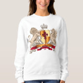 Heraldic Shield, Lion & Dragon Sweatshirt (Voorkant)