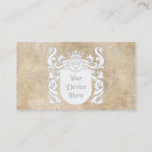  Heraldic Shield Visitekaartje