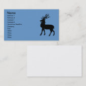 Heraldic Stag Visitekaartje (Voorkant / Achterkant)