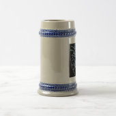 Heraldic Style Unicorn Stein Bierpul (Center)