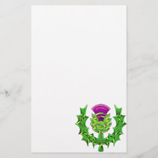 Heraldic Thistle Briefpapier