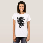 Heraldic Unicorn T-shirt (Voorkant volledig)