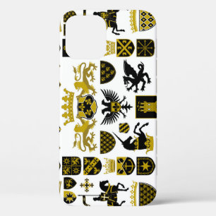 Heraldiek kuifjes, symbolische design. Case-Mate iPhone case