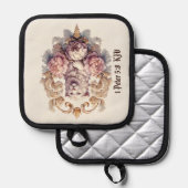 Heraldisch Kreeft van het Leeuwenlam Pannenlap (Voorkant / Achterkant)