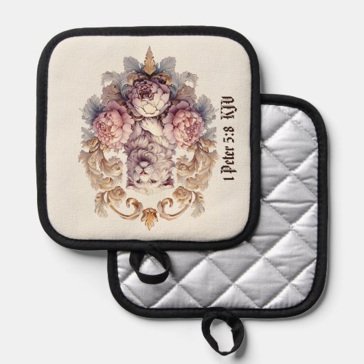 Heraldisch Kreeft van het Leeuwenlam Pannenlap (Voorkant / Achterkant)