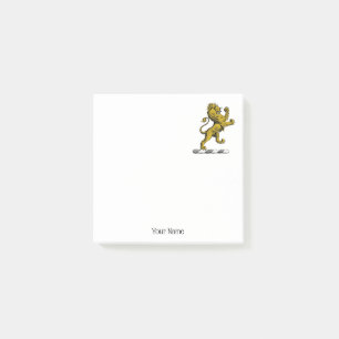 Heraldisch Leeuw Staand Crest Embleem C Post-it® Notes