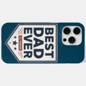 Heraldisch Schild Vormgeving 'Beste Papa Ooit' Case-Mate iPhone Case (Achterkant (horizontaal))