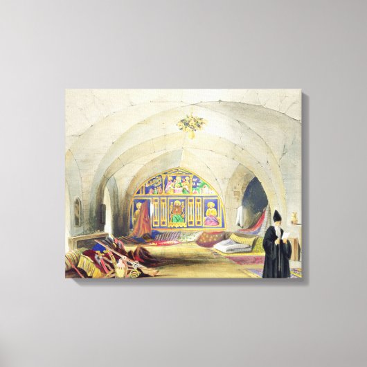 Heraldische Design uit de "kunst en industrie" pub Canvas Afdruk (Voorkant)