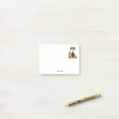 Heraldische Kameel Palmboom Kleur Wapen Post-it® Notes (Op bureau)