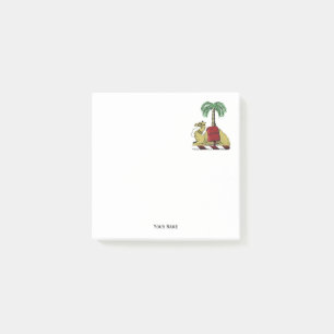 Heraldische Kameel Palmboom Kleur Wapenkaart Post-it® Notes