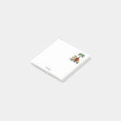 Heraldische Kameel Palmboom Kleur Wapenkaart Post-it® Notes (Schuin)