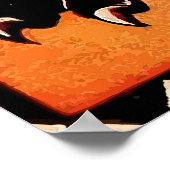  Heraldische Leeuw (België) Poster (Hoek)