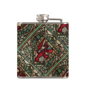 "Heraldische leeuw" Heupfles (Achterkant)