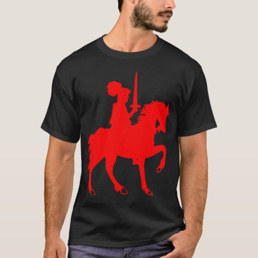 Heraldische Ridder T-shirt (Voorkant)