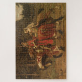 Heraldische ridderlijkheid door Alphonse Mucha Legpuzzel (Verticaal)
