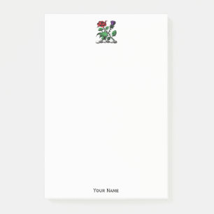 Heraldische Roos en dikke laag wapenstilstand Post-it® Notes