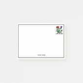 Heraldische Roos en dikke laag wapenstilstand Post-it® Notes (Voorkant)
