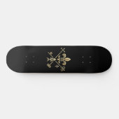 Heraldische Symbole  Persoonlijk Skateboard (Horizontaal)
