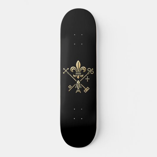 Heraldische Symbole  Persoonlijk Skateboard (Voorkant)