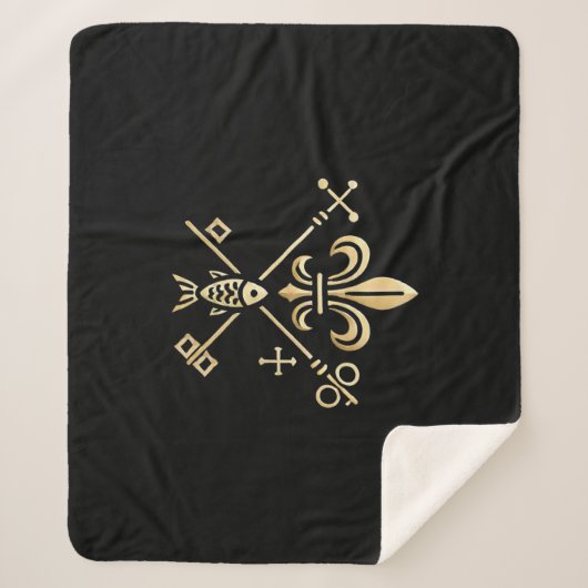 Heraldische Symbole  Sherpa Deken (Voorkant)