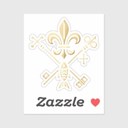 Heraldische Symbole  Sticker (Vel)