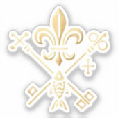 Heraldische Symbole  Sticker (Voorkant)