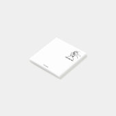 Heraldische Unicorn-kweekmunt van het wapenembleem Post-it® Notes (Schuin)