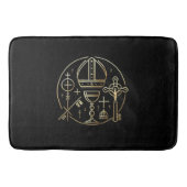 Heraldisches Symbol Papst Badmat (Voorkant)