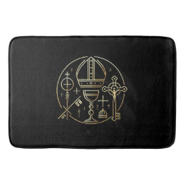 Heraldisches Symbol Papst Badmat