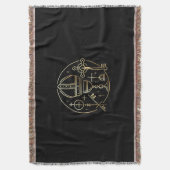 Heraldisches Symbol Papst Deken (Voorkant Verticaal)