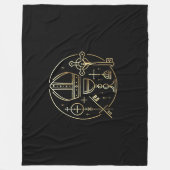 Heraldisches Symbol Papst Fleece Deken (Voorkant)