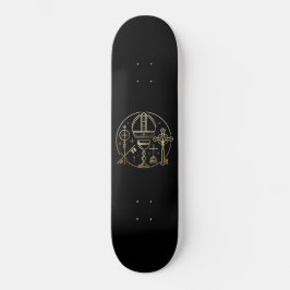 Heraldisches Symbol Papst Persoonlijk Skateboard