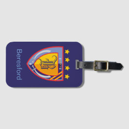 Heraldry Bagagelabel
