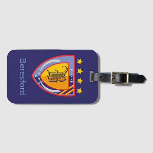 Heraldry Bagagelabel (Voorkant (horizontaal))