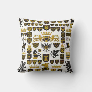 HERALDRY Crests and Symbols Kussen