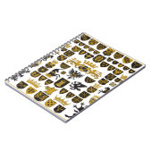 HERALDRY Crests and Symbols Notitieboek (Linkerzijde)