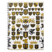 HERALDRY Crests and Symbols Notitieboek (Voorkant)