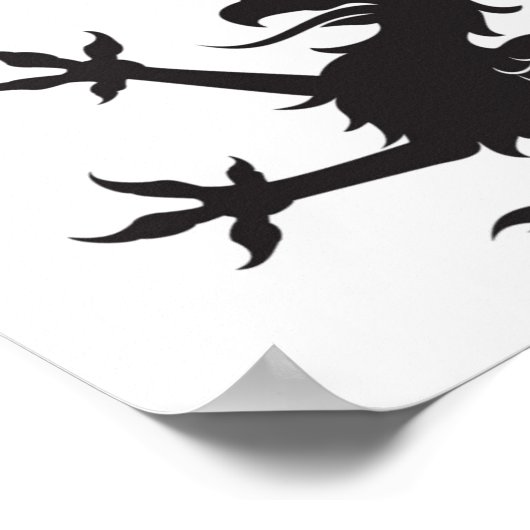 HERALDRY Crests and Symbols Poster (Hoek)