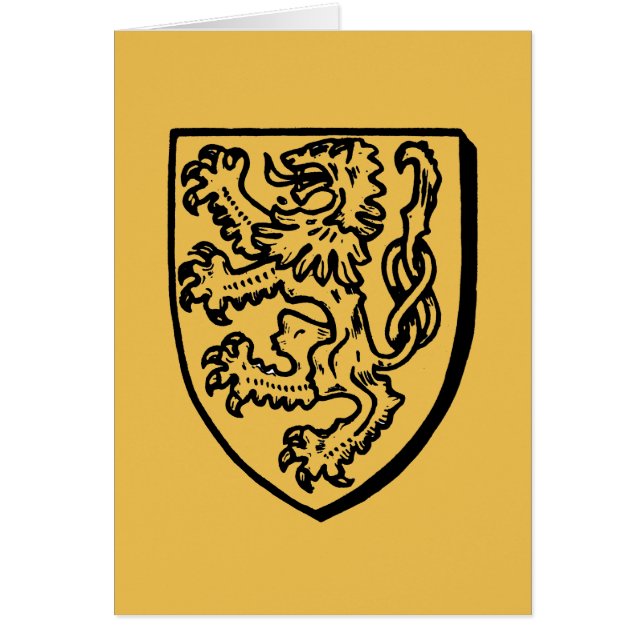 Heraldry: Lion (Voorkant)