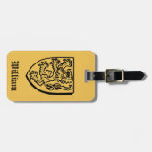 Heraldry: Lion Bagagelabel (Voorkant horizontaal)