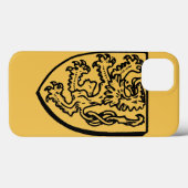 Heraldry: Lion Case-Mate iPhone Case (Achterkant (horizontaal))