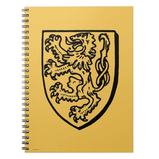 Heraldry: Lion Notitieboek (Voorkant)